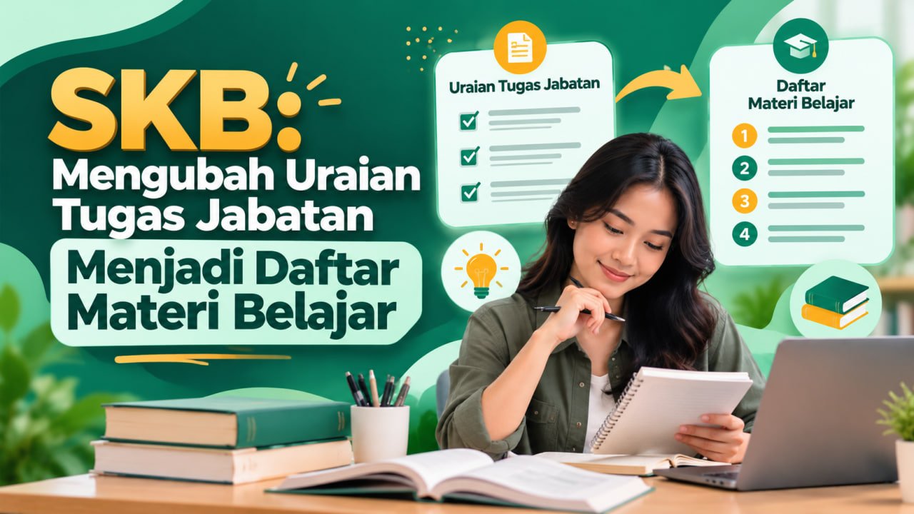 SKB: Cara Mengubah Uraian Tugas Jadi Materi Belajar