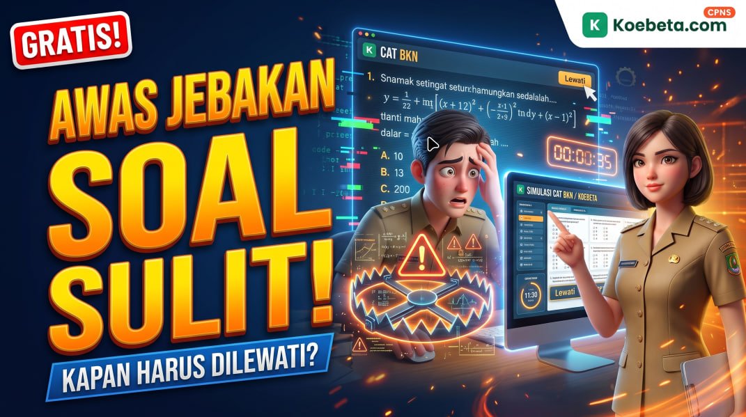 Awas Jebakan Batman "Soal Sulit"! Kapan Kamu Harus Menyerah dan Melewati Soal di CAT BKN?