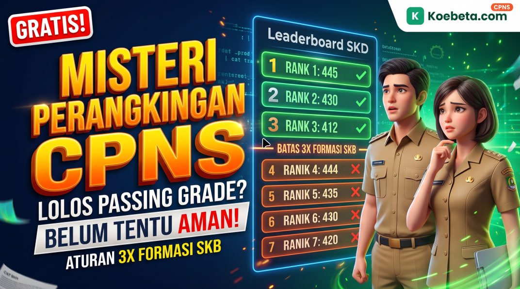 Lolos Passing Grade Tapi Gagal Lanjut SKB? Ini Misteri "Perangkingan" yang Wajib Kamu Tahu!
