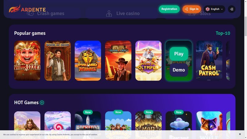 Ardente casino, ardente casino online